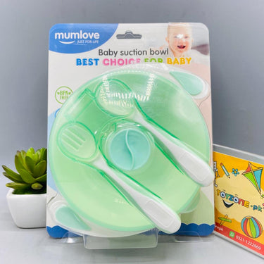 Baby Suction Bowl With Spoon And Fork